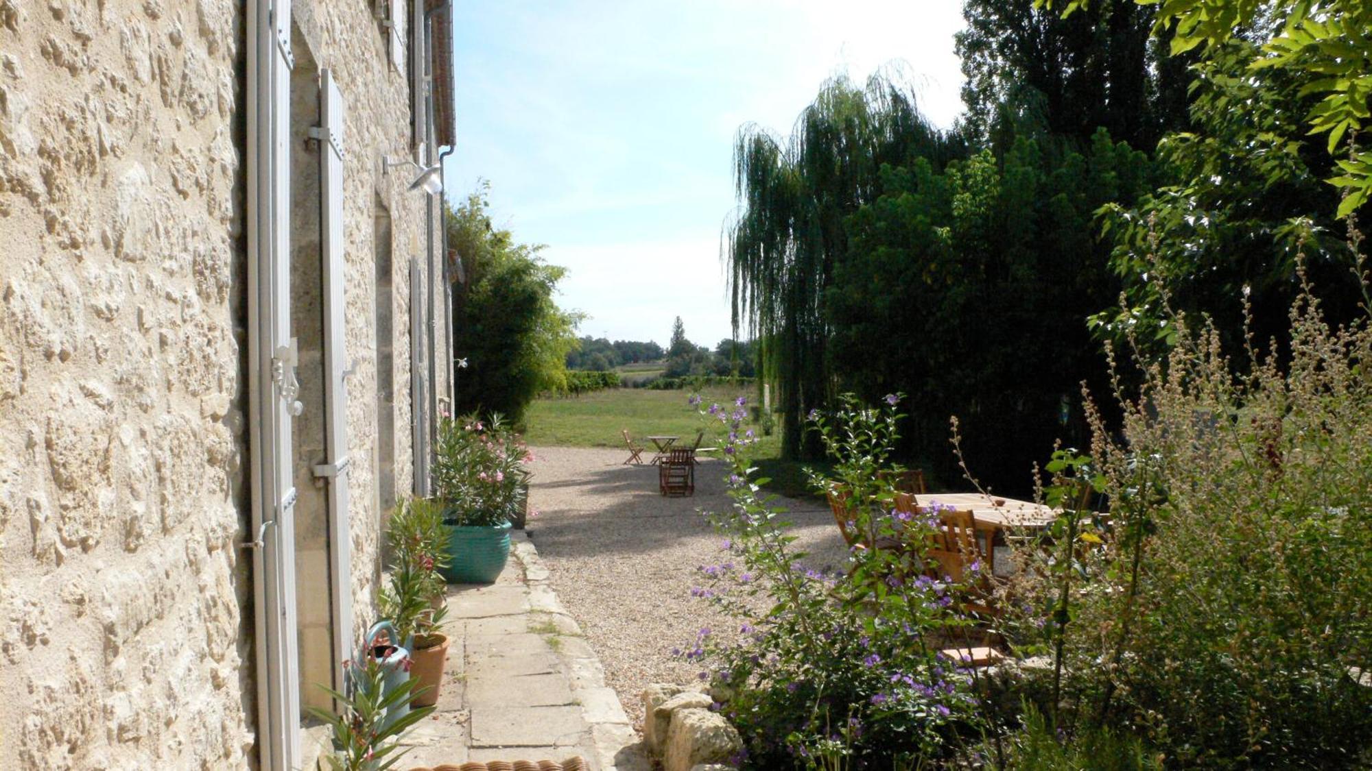 Saint-Quentin-de-Caplong Les Foucauds酒店 外观 照片