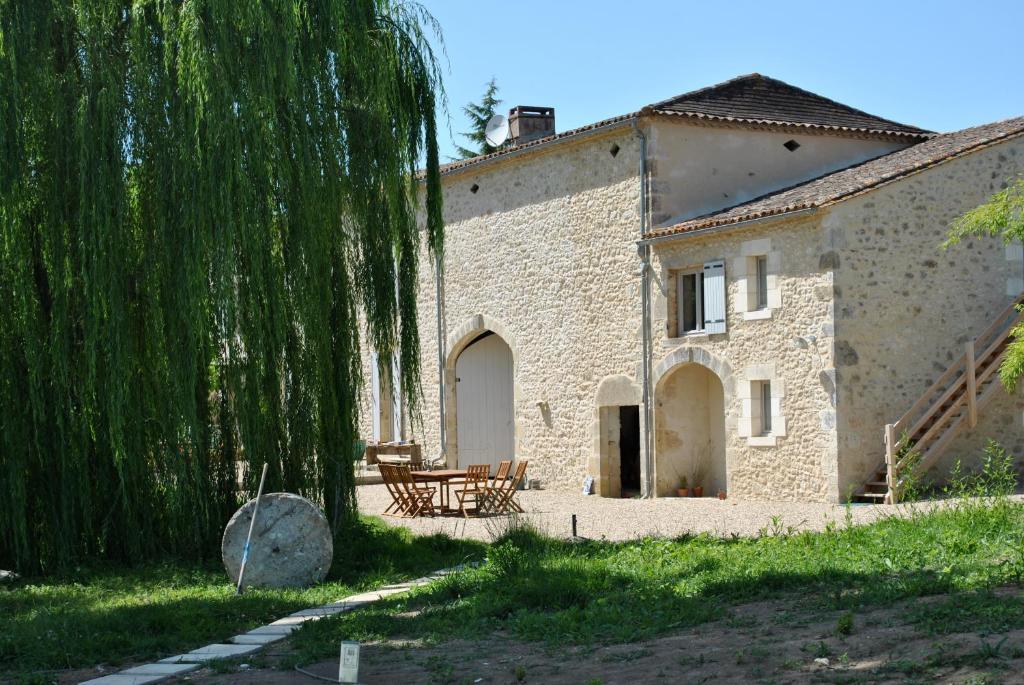 Saint-Quentin-de-Caplong Les Foucauds酒店 外观 照片
