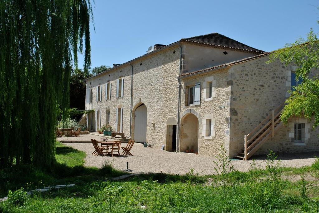 Saint-Quentin-de-Caplong Les Foucauds酒店 外观 照片