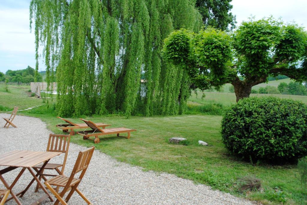 Saint-Quentin-de-Caplong Les Foucauds酒店 外观 照片